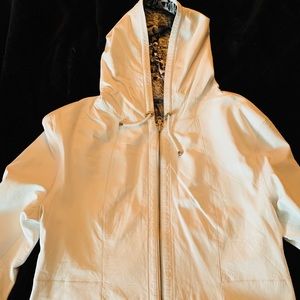 Genuine reversible leather jacket